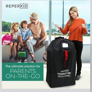 Reperkid Black Travel Bag